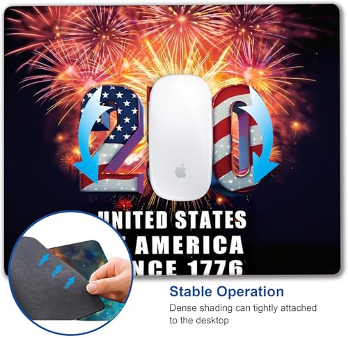 250th Anniversary Mousepad Non-Slip Rubber Base Mouse Pads for Computers Laptop - color: 250th anniversary