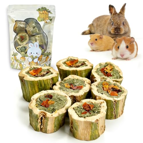 BNOSDM Hamster Chew Treats Chinchilla Natural Fruit and Vegetables Snacks Rabbit Papaya Toys for Teeth for Guinea Pigs Syrian Dwarf Hamsters Gerbils Mice, (3.52oz/100g),1PCS - color: Fruit & Vegetable - 1 Pack