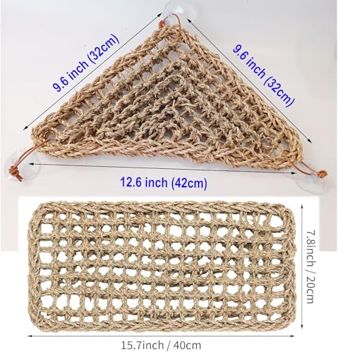Reptile Plants for Bearded Dragon Tank Accessories, Terrarium Plant Artificial Decor for Snake Cage, Fake Plant for Leopard Gecko Habitat, Lizard Chameleon Ball Pythons (Group GN) - color: Group Gn