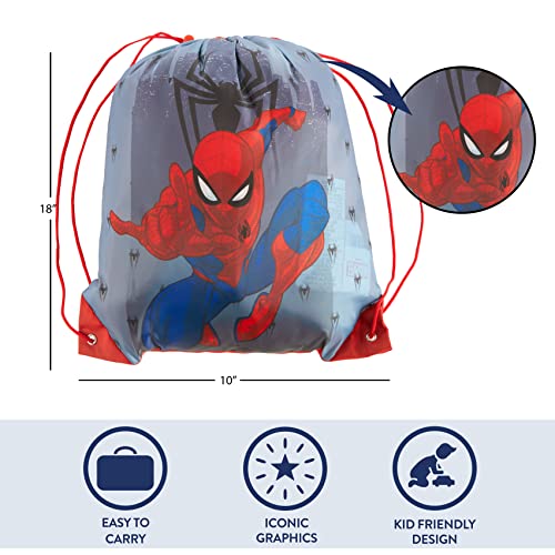 Sling Bag Slumber Set - color: Spiderman Grey