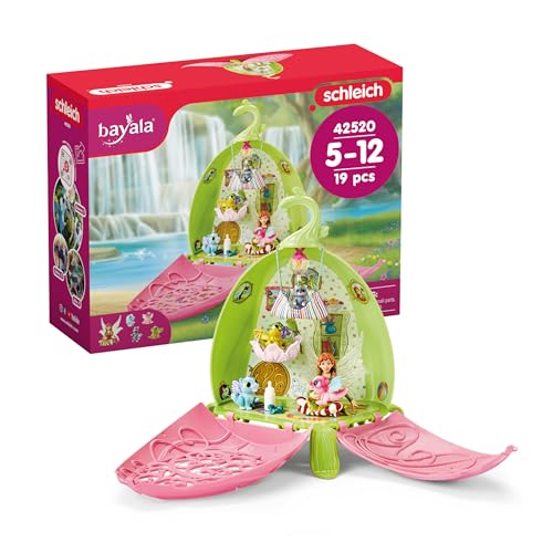 Schleich Bayala - 19Pc Marween'S Animal Nursery Playset - Kids 5+ | 42520 | Unicorn Figurine, Fantasy Toy for Girls 5+, Magical Collectible, Screen-Free Imaginative Pretend Play, Fairy Animal Figure