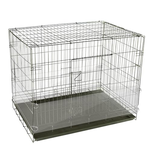 20 Pcs Pet Cage Liner 15.7'' x 6'', Cage Urine Guard Side Lining Clear Sheet with 100 Pcs Stainless Steel Zip Ties, Anti-Urine Side Lining Sheet for Rabbit Guinea Pig Hamster Ferret Chinchilla