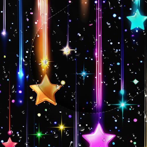 QOOMO Camping Sleeping Bags,3 Season Warm & Cool Weather,Lightweight,Waterproof Sleeping Bags for Adults & Kids,Traveling,and Outdoors,Camping Gear Equipment - color: Glitter Star 12