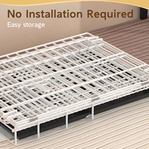 Small Animal Cage Indoor, Hamster Cage with Water Bottle & Food Bowl & Washable Small Nest, Guinea Pig Cage for Ferret, Chinchilla, Bunny, Kitten, Hedgehog, Squirrel, Rat, Rabbit