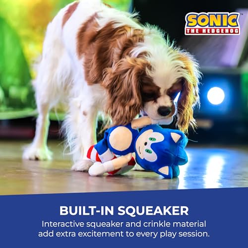 Multipet Sonic Plush Dog Toy