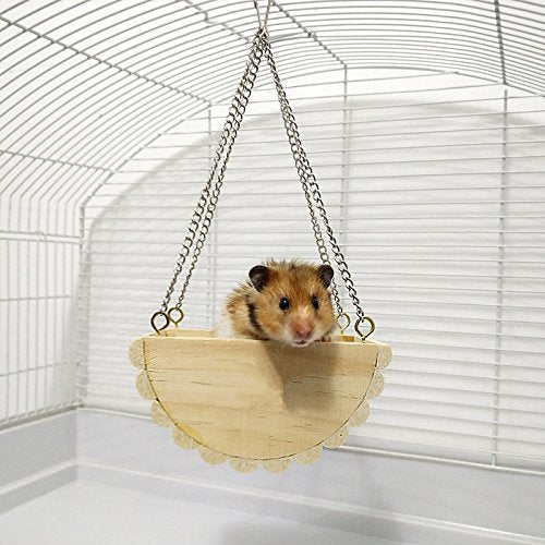 Litewoo Hamster Hideout Chewable Toys Wooden Accessories—— Hammock - color: Hammock