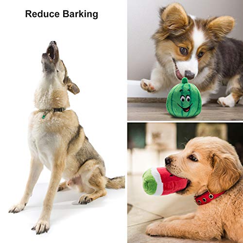 Nocciola Dog Squeaky Toys, Plush Small Dog Toys for Dogs, Stuffed with Squeakers,12 pcs Puppy Toys with a Carrying Bag for Small Medium Size - style: 12 PCS