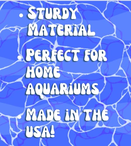 Aquarium Underground Tunnel | Fish & Shrimp Hideout for Aquariums | Unique Underground Viewing Tunnel | Made in USA (Gray) - color: Gray