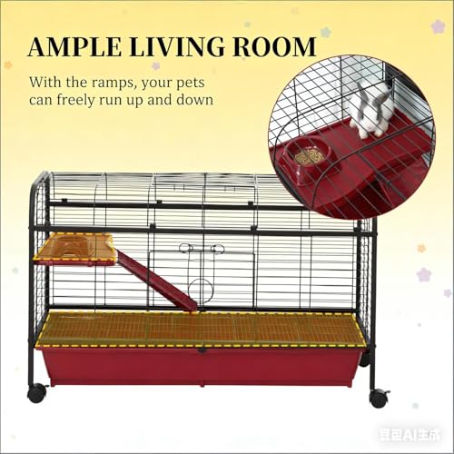 Small Animal Cage for Rabbits and Ferrets