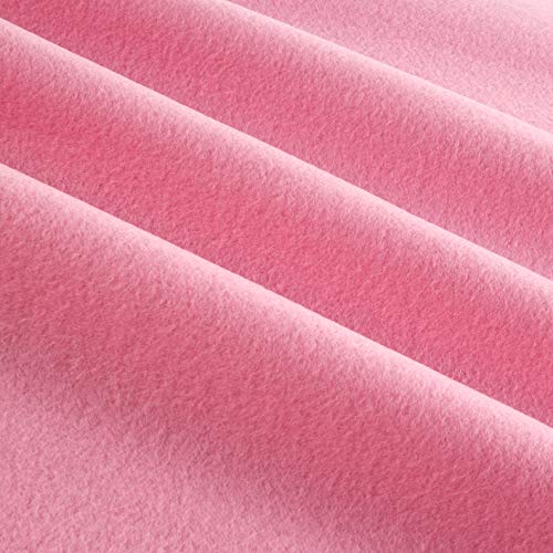 Polar Fleece Solid Candy Pink, Fabric by the Yard - color: Candy Pink