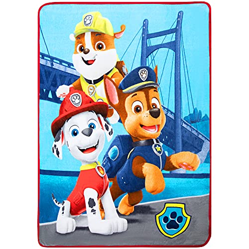 Franco Kids Bedding Super Soft Micro Raschel Throw, 46 in x 60 in, Paw Patrol (Pack of 6) - color: Paw Patrol, size: 46 in x 60 in (Pack of 6)