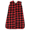 Hudson Baby Unisex Baby Mink with Sherpa Inner Sleeping Bag, Sack, Blanket, Buffalo Plaid, 6-12 Months - color: Buffalo Plaid, size: 6-12 Months
