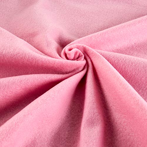 Polar Fleece Solid Candy Pink, Fabric by the Yard - color: Candy Pink