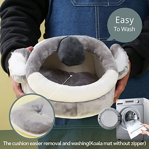 JanYoo Warmer Hedgehog Supplies Toys House Cage Accessories Bed Sleeping Bag (L,Koala) - color: 6-Koala, size: L