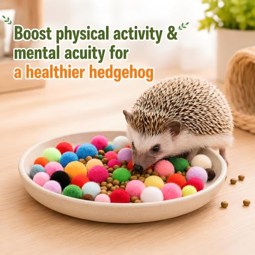 Foraging Mat for Hedgehog - Small Animals Snuffle Mat Slow Feeder Fun Relief Pet Feeding Enrichment Toy | Interactive Non-Slip Feeding Mat for Hedgehog Rabbit Guinea Pig