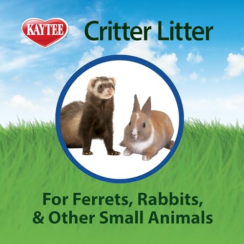 Kaytee Premium Potty Training Critter Litter for Pet Ferrets, Rabbits & Other Small Animals, 4-Pound - size: 4 lb