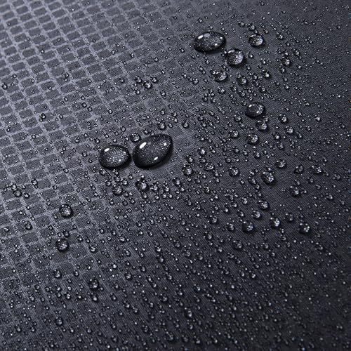 PO PO BEAR Zero Degree Sleeping Bag for Adults 100% Cotton Flannel Tall and Big - color: Black（40 F）, size: 84" x 40" Right Zip