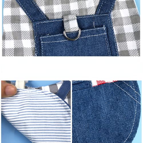 Rabbit Harness and Leash for Walking Escape Proof - Cute Mesh Breathable Bunny Vest Harness Outdoor Camping Hiking Training - Also Suit for Ferret Kittn Puppy Small Animals (Small) - size: Small