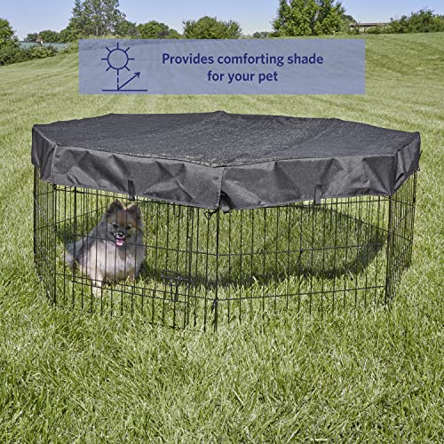 MidWest Homes for Pets Octagon Exercise Pen Fabric Mesh Top