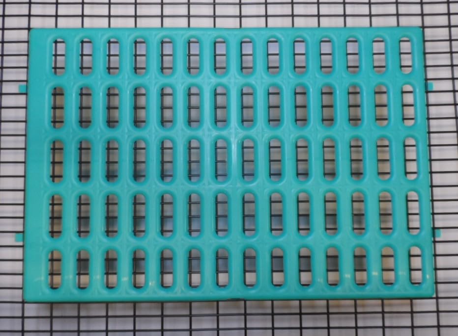 Saguaro Acres Rabbit & Small Animal Cage Resting Mat, Teal & Purple | Wire Floored Cages, Pack of 6 - color: Teal and Purple