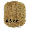 Coconut Fiber, 4.5oz. Comfortable Bedding | for Small Birds and Animals, Nest Material for Nest Building, Hideouts, Plants and Upholstery