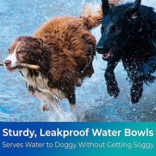 Biodegradable Pet Bowls, 25 Pack, 8 Oz, 1 Cup, Germ-Free, Allergen-Free, Sturdy, Leakproof, Recycled Wheatstalk Material, Suitable for Dogs and Cats - size: 25