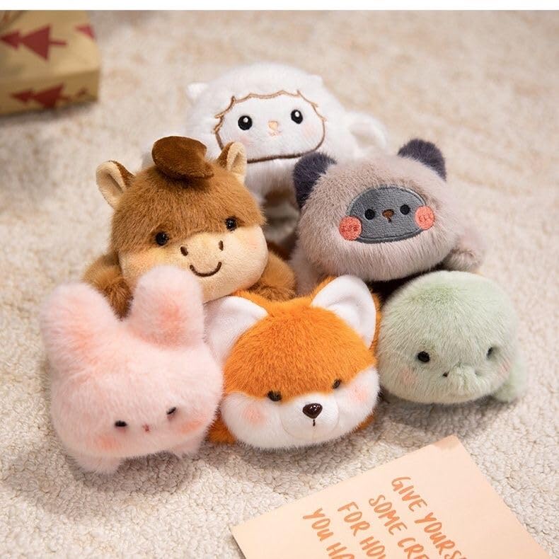 YUKOUQIAN Horse Stuffed Animal Cute Plush Doll Toy 5.5 inch for Girls Boys Christmas (pa Little Horse) - style: pa little horse