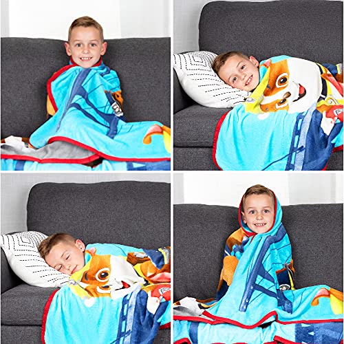 Franco Kids Bedding Super Soft Micro Raschel Throw, 46 in x 60 in, Paw Patrol (Pack of 6) - color: Paw Patrol, size: 46 in x 60 in (Pack of 6)