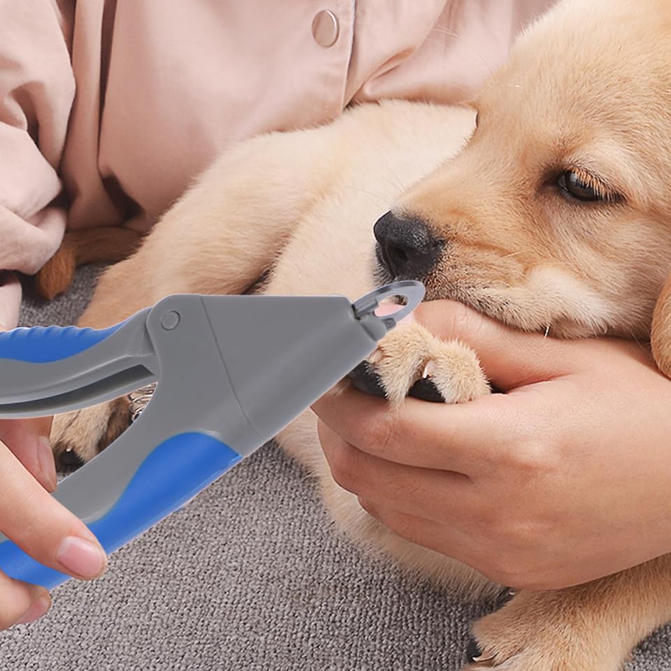 TOYANDONA Pet Nail Clipper for Dogs Cats Birds Rabbits Guinea Pigs Sharp Claw Cutter Trimmer with Anti-Slip .57 X 3.30 X 0.78 in 1 Pc