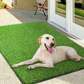 Artificial Turf Rug For Dog, Sturdy Indoor/Outdoor Fake Grass, 36" x 47" | Safety material, Durable TPR bottom, Realistic look, Non-Slip, Dog urine will NOT soak through to your floor. - size: 3' x 3'11" (Rectangular)
