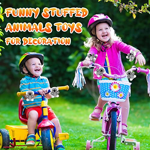 Lenwen 8 Pcs Stuffed Koala Animals Slap Bracelets for Kids 8.66 Inch Back to School Plush Animal Bracelets Adopt a Koala Bear Party Favors Wrist Slap Snap Band Toy for Boys Girls Birthday Gifts - style: Koala Bear