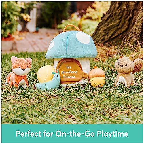GUND My Woodland Friends 5-Piece Sensory Plush Toy Playset for Babies - style: Woodland Friends