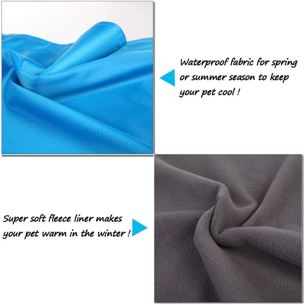 HOMEYA Small Animal Guinea-Pig Hanging Hammocks Bed Pet Cage Hammock for Ferret Cat Rat Chinchilla Hamster Cavy Degu Gerbil Rabbit Playing Cozy Activity Fun Toy (Guinea-Pig Size Light Blue) - color: Guinea-pig Size Blue