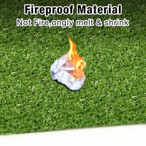GLOBREEN Fake Grass Pee Pads for Dogs Potty Training, 2 PCS Replacement 3FT X 5FT Artificial Turf Outdoor Rugs for Pets Patio Balcony, with Drainage Hole - size: 3FTX5FT-2pack