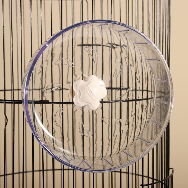 GOLDEAL 6.7Inchs Silent Hamster Wheel, Hamster Toys for Hamster Cage, Super Mute Spinner Exercise Running Wheel for Small Hamsters, Gerbils, or Mice (6.7Inchs) - size: 6.7Inchs