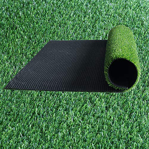 Artificial Grass Turf Lawn-4 x 8 Feet, 0.7" Indoor Outdoor Garden Lawn Landscape Synthetic Grass Mat Fake Grass Rug - size: 4 x 8 Feet