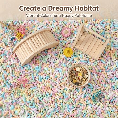 Rabbit Bedding Guinea Pig Bedding : Odor Control & Moisture Absorbent Natural Paper Pellet Bedding - for Small Animal Guinea Pigs, Rabbits,Hamsters (White, 2.2 lb) - color: White