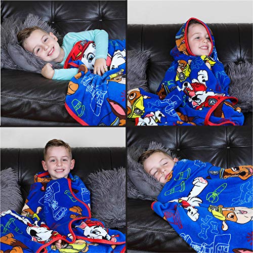 Franco Kids Bedding Super Soft Plush Throw Blanket, 46 in x 60 in, Paw Patrol (Pack of 6) - color: Paw Patrol, size: 46 in x 60 in (Pack of 6)