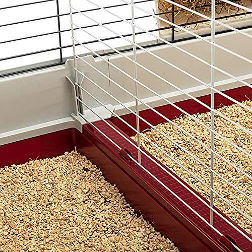 Ferplast Krolik XXL Rabbit Cage w/Wire Extension | Rabbit Cage Includes All Accessories & Measures 63.8L x 23.62W x 19.68H Inches | 1-Year Warranty - style: XXL Rabbit Cage