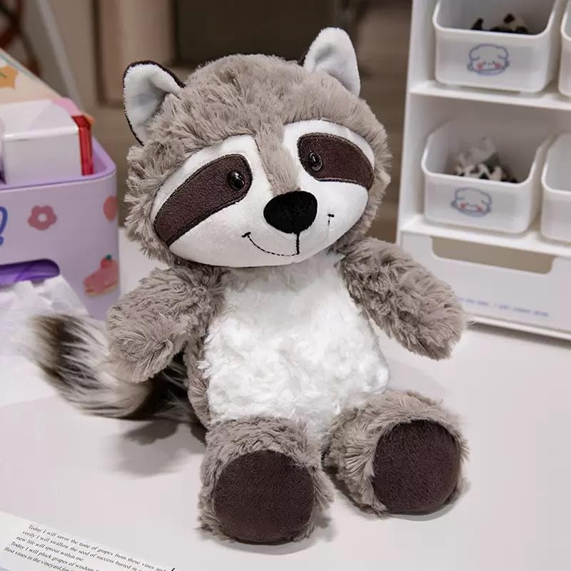 YUKOUQIAN Red Panda Stuffed Animal Cute Plush Doll Toy 10 inch for Girls Boys Christmas (Stand redpand qianhui) - style: stand redpand qianhui