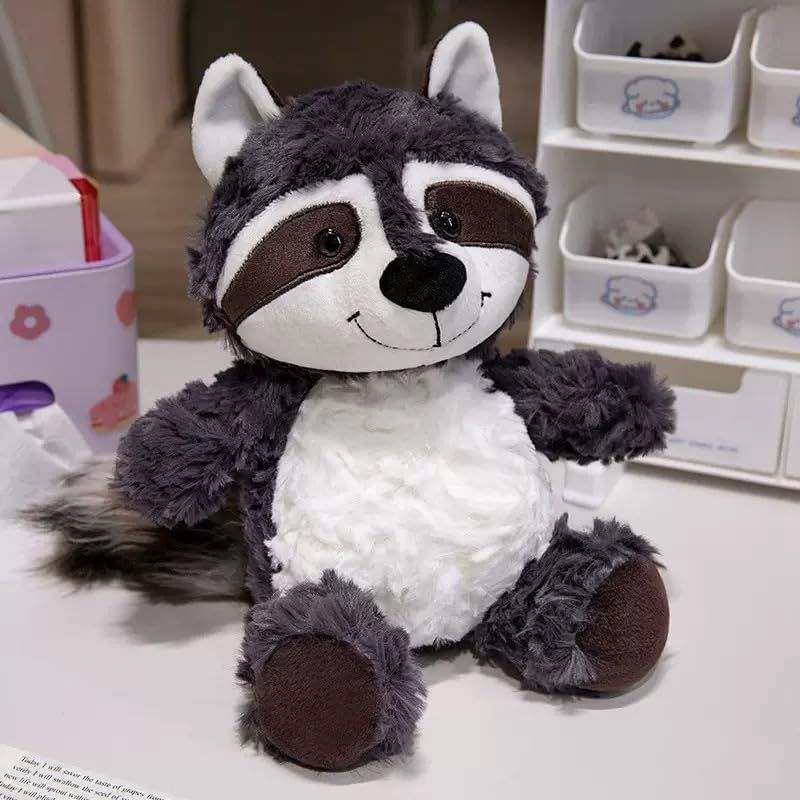 YUKOUQIAN Red Panda Stuffed Animal Cute Plush Doll Toy 10 inch for Girls Boys Christmas (Stand redpanda shenhui) - style: stand redpanda shenhui