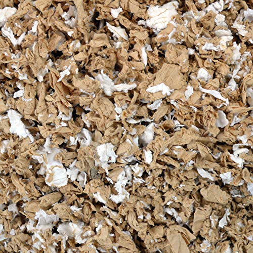 Oxbow Small Animal Bedding, Hamster, Guinea Pig, Rabbit, Blend, USA, 72 L | Pure Comfort, Hamster Bedding, Guinea Pig Bedding, Low Dust, Virgin Paper, Litter Box, Bunny, Rats, Gerbils, Chinchillas - color: Blend, size: 72 Liter