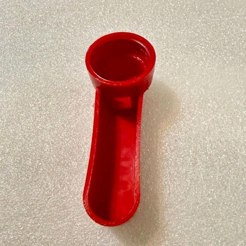 Soda Bottle Chicken Waterer Drinker Fountain (10 Pack) for Backyard Poultry, Red Plastic Waterer Rooster Water Dispenser/Bebedero soda gallos/gallinas/kikirikis/Quail/Geese/Poultry (10 Pack)