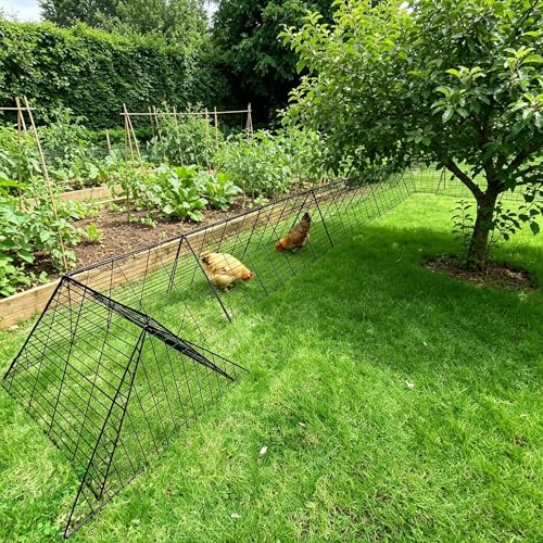 Heavy Duty Chicken Run Tunnel for Yard & Outside, Foldable & Expandable Chicken Tunnel, Portable Predator-Proof Poultry Playpen for Chickens, Rabbits & Ducks - size: Coop 1