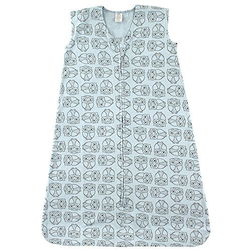 Touched by Nature Unisex Baby Organic Cotton Sleeveless Wearable Sleeping Bag, Sack, Blanket, Owl, 6-12 Months - color: Owl, size: 6-12 Months