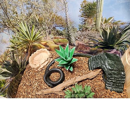 Small Animal Bedding – 20 L –– Coco Chip Fiber Bedding Substrate for Guinea Pig, Hamster, Rabbit, Bunny Litter, Tortoise, Turtle, Reptile, Snake Habitat - Activated Charcoal Odor Control