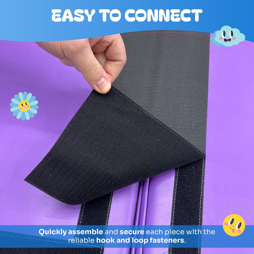 New Bounce Toddler Climbing Toys - Soft Play Set for Kids - Foam Climbing Blocks - Safe Soft Gym Equipment - Great for All Ages
