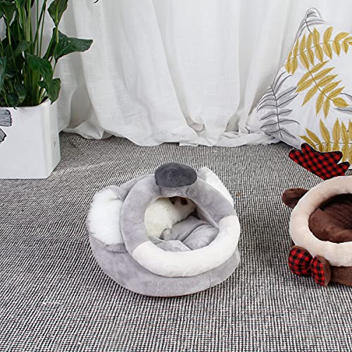 LEFTSTARER Guinea Pig Rat Bed and Hideout for Ferret Hedgehog Sleep and Hide, Hamster Small Pet Animals Supplies Toy Cage Accessories Nest - color: 7.Koala-XL