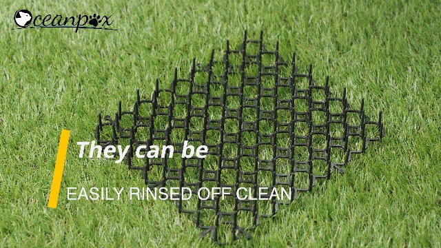8.5 X 6.5 Inch Scat Mat for Cats with 12 Garden Staples & 12 Ties, 24 Pack Cat Deterrent Mat for Garden Fence & Animal Barrier - size: 24 Pack
