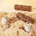 Cozy Cork Log Hideout & Tunnel for Hamsters, Gerbils & Small Pets – Natural Chew Toys, Cage Accessories & Hides,5.91 * 2.36''